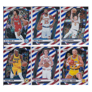 球星卡乌布雷布里奇斯迪文琴佐西亚卡姆吉迪贾巴尔三色24-25prizm