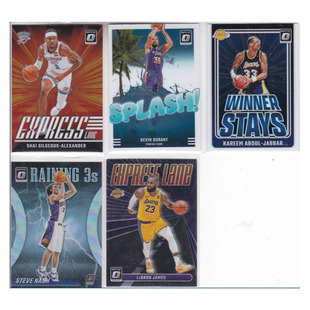 球星卡24-25亚历山大杜兰特贾巴尔 23-24纳什折勒布朗詹姆斯optic