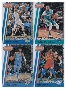 NBA球星卡 杜兰特 沃克 乔治  恩比德 panini17-18threads