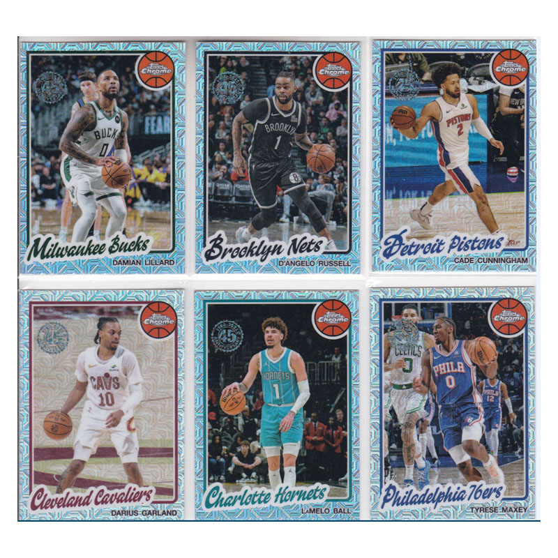 球星卡利拉德拉塞尔坎宁安加兰拉梅洛鲍尔马克西折射topps2025