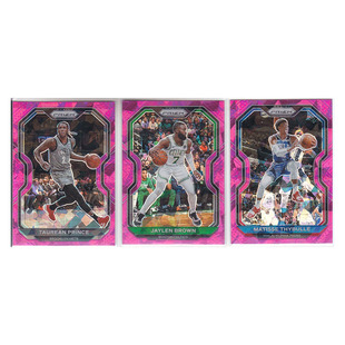 球星卡 普林斯 杰伦布朗 塞布尔 粉碎冰折射帕尼尼20-21prizm