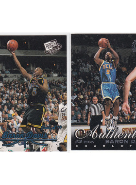 球星卡 巴郎戴维斯 presspass 2000