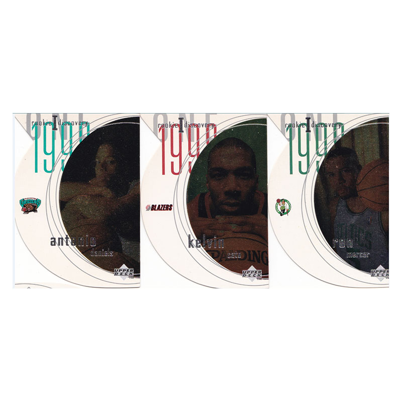 球星卡 安托尼丹尼尔斯 开尔文卡托 罗恩默塞尔切割UD 1998