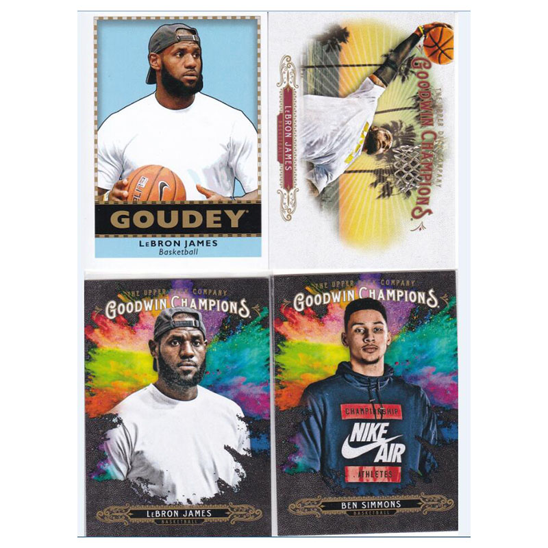 NBA球星卡 勒布朗詹姆斯 本西蒙斯 UD 2018 goodwin