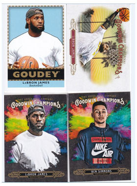 NBA球星卡 勒布朗詹姆斯 本西蒙斯 UD 2018 goodwin