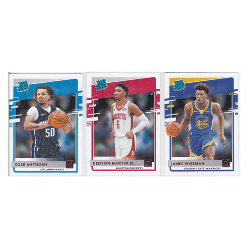 球星卡 科尔安东尼 肯扬马丁 怀斯曼 新秀帕尼尼20-21donruss