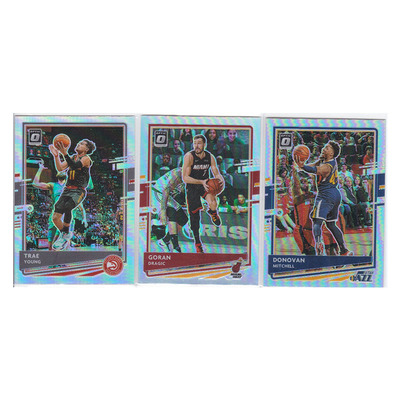 球星卡 特雷杨 德拉季奇 米切尔 折射帕尼尼20-21optic