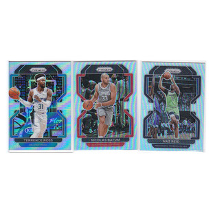 球星卡 特伦斯罗斯 巴图姆 纳兹里德 银折射帕尼尼21-22prizm