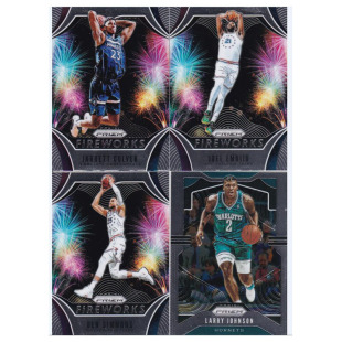 NBA球星卡 卡尔弗  恩比德 西蒙斯 烟花特卡panini19-20prizm