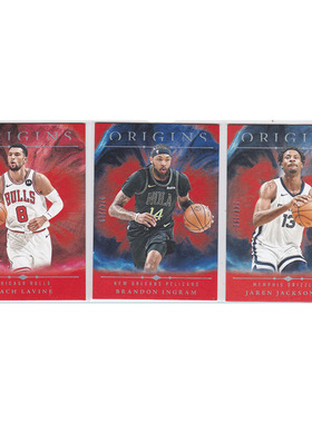 球星卡拉文 英格拉姆 贾伦杰克逊299编帕尼尼24-25origins