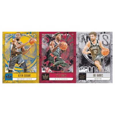 NBA球星卡 凯文杜兰特 凯尔洛瑞 乔哈里斯 panini18-19油画