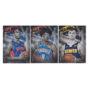 球星卡 杰伦杜伦 威廉姆斯 布劳恩 新秀 帕尼尼22-23油画