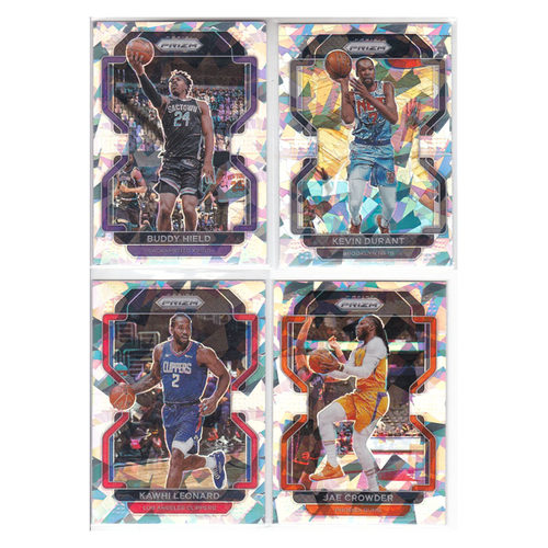 球星卡希尔德杜兰特莱昂纳德克劳德碎冰折射帕尼尼21-22prizm