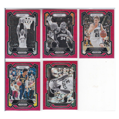 球星卡尤因巴克利海沃德莫拉特魔术师红波纹折射帕尼尼2024prizm