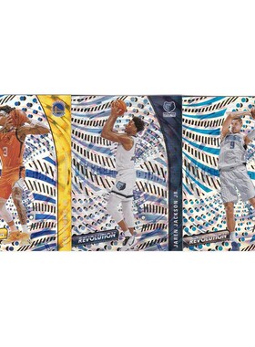 NBA球星卡乌布雷贾伦杰克逊武切维奇隧道折帕尼尼20-21revolution