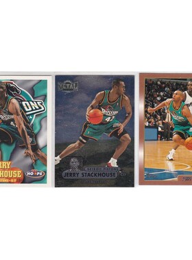 NBA球星卡 斯塔克豪斯 fleer 1998