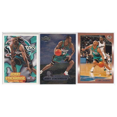 NBA球星卡 斯塔克豪斯 fleer 1998