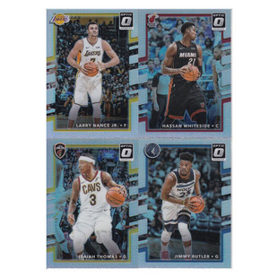 NBA球星卡 南斯怀特塞德小托马斯吉米巴特勒折射帕尼尼17-18optic