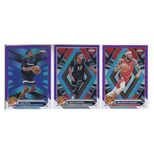 球星卡 纳兹里德 本西蒙斯英格拉姆紫折射349编topps2024