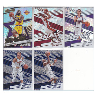 球星卡勒布朗詹姆斯韦德纳什威少爱德华兹24-25revolution