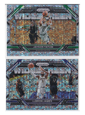 球星卡塔图姆 勒布朗詹姆斯泡泡折射widescreen帕尼尼22-23prizm