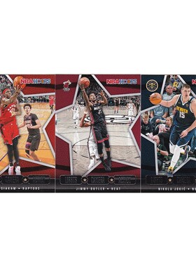 NBA球星卡 西亚卡姆 吉米巴特勒 约基奇帕尼尼20-21hoops