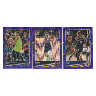 球星卡 唐斯 贾马尔穆雷 勒维尔 紫瀑布折射帕尼尼20-21optic