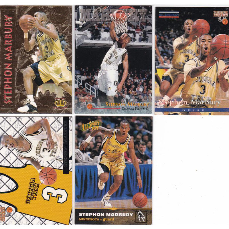 NBA球星卡 斯蒂芬马布里 SB 1996 新秀 经典老卡
