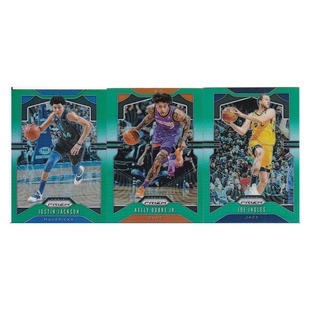 球星卡 贾斯汀杰克逊 乌布雷 英格尔斯 绿折射帕尼尼19-20prizm