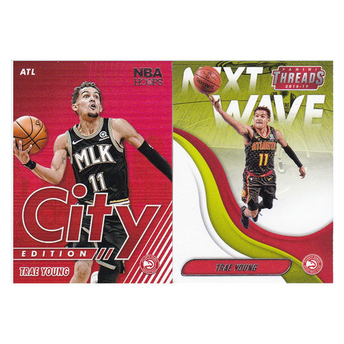 球星卡 特雷杨 帕尼尼21-22hoops 18-19threads 新秀