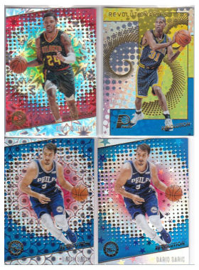 NBA球星卡 贝兹莫尔 迈克米勒  萨里奇折射panini17-18revolution