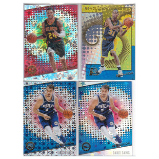 NBA球星卡 贝兹莫尔 迈克米勒 萨里奇折射panini17-18revolution