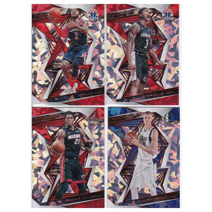 NBA球星卡 沃尔比尔 怀特塞德 波神 碎冰折panini19-20revolution