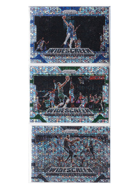 球星卡东契奇 字母哥杜兰特 泡泡折射widescreen帕尼尼21-22prizm