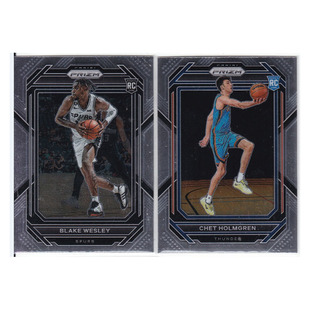 球星卡 布雷克韦斯利 切特霍姆格伦新秀帕尼尼22-23prizm