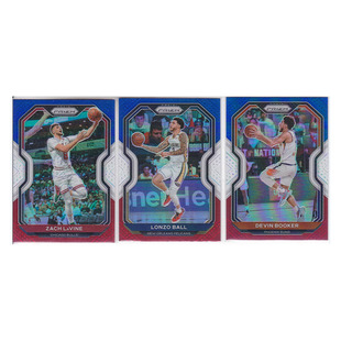 球星卡 拉文 朗佐鲍尔 德文布克 三色折射帕尼尼20-21prizm