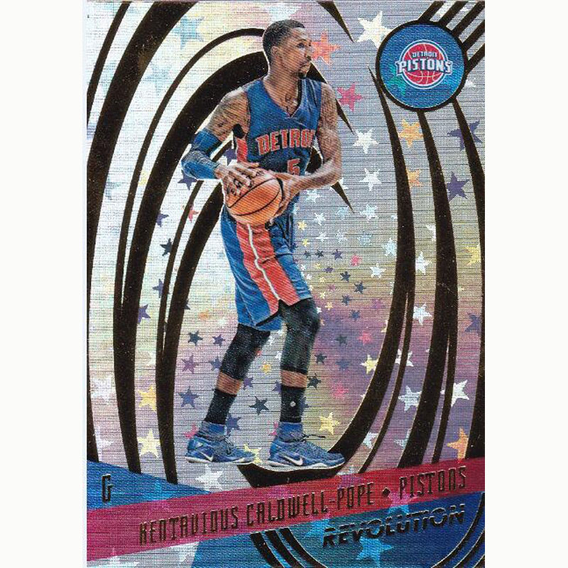 NBA球星卡 panini revolution 16-17 KCP 波普 圈圈 星星折射 #14