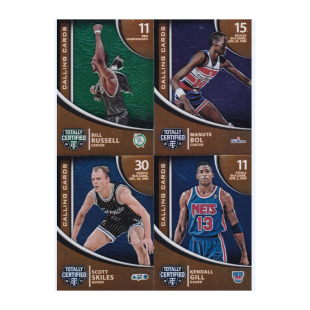NBA球星卡panini16-17卫生巾拉塞尔马努特波尔斯凯尔斯肯达尔吉尔