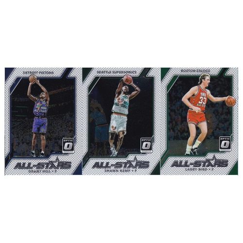 NBA球星卡 panini17-18optic 格兰特希尔 坎普 拉里伯德 全明星