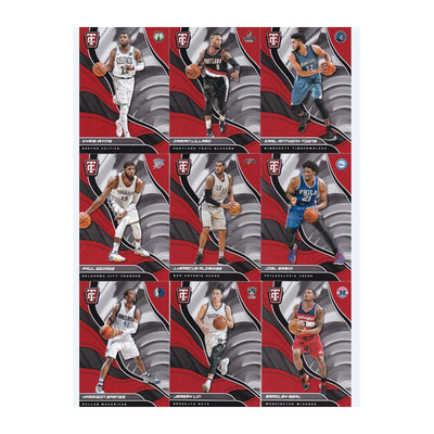 （SP球星卡）NBA panini 卫生巾17-18 TOTALLY CERTIFIED凑套补卡