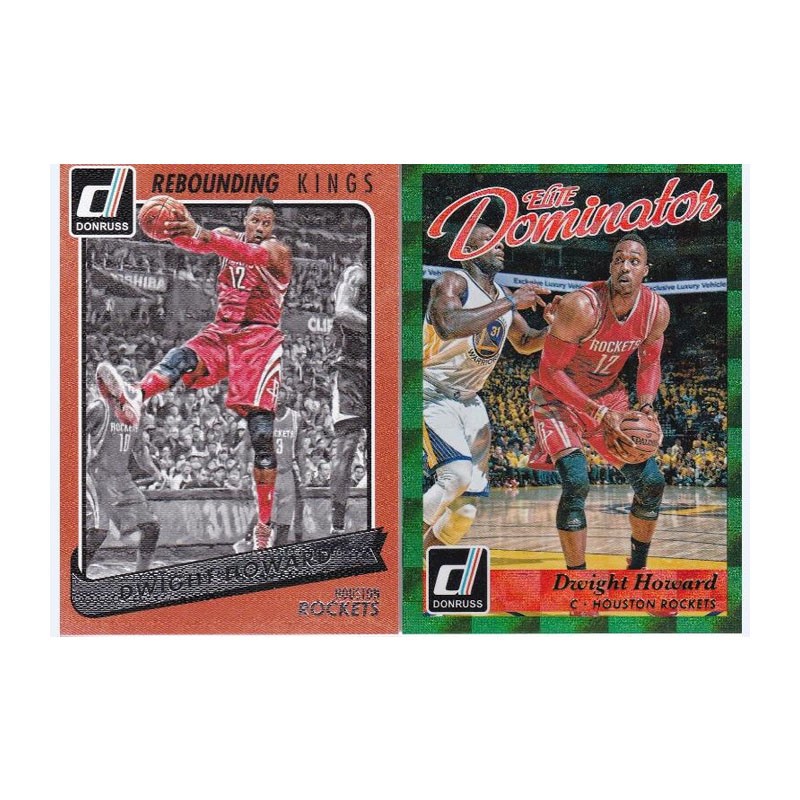 NBA球星卡panini15-16donruss 德怀特霍华德 折射油画 火箭