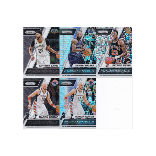 NBA球星卡 panini17-18prizm戴维斯沃克尤因戈塔特fundamentals