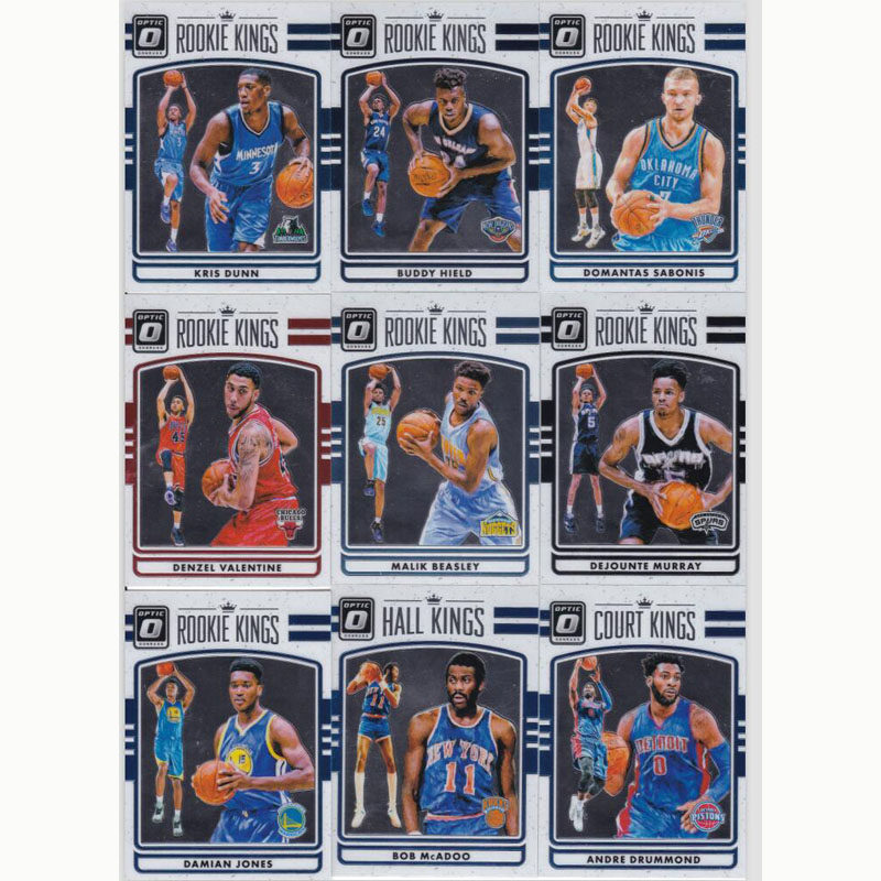 NBA球星卡 panini 16-17 donruss系列 optic 新秀 凑套
