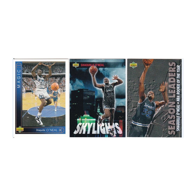 NBA球星卡经典老卡 UD1993 大鲨鱼奥尼尔 退役现货全明星名人堂