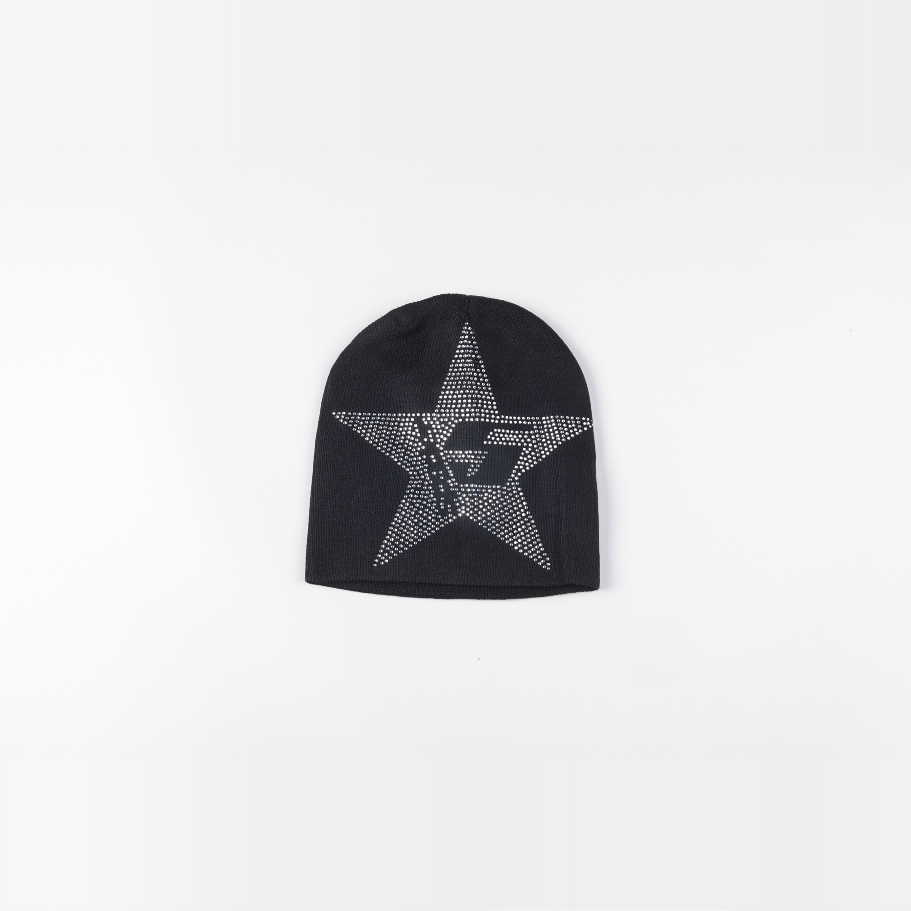 Sp5der worldwide 555555 男女同款水钻针织毛线冷帽子