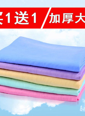 鹿皮巾吸水毛巾擦头发家用擦车巾