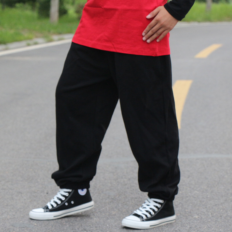 街舞宝宝 中小儿童小孩演出表演舞蹈运动裤卫裤嘻哈HIPHOP长裤子