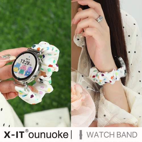 彩色泡泡发圈适用手表带