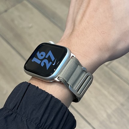 适用苹果手表高山回环iwatch表带applewatch10编织表带s9/8/7表链