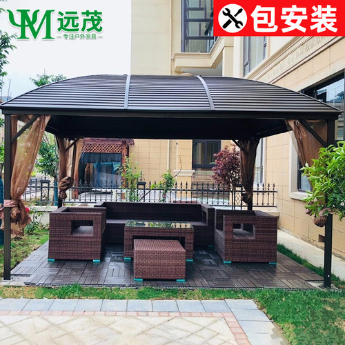 远茂铝合金户外凉亭庭院别墅